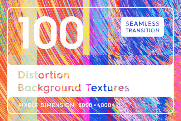 100 Distortion Background Textures: A Modern Design Toolkit