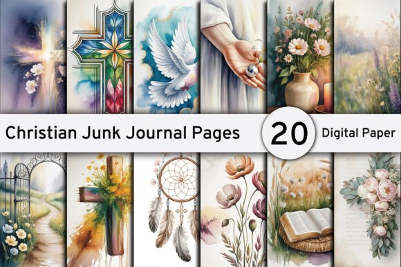 Christian Junk Journal Pages: More Than Just a Background
