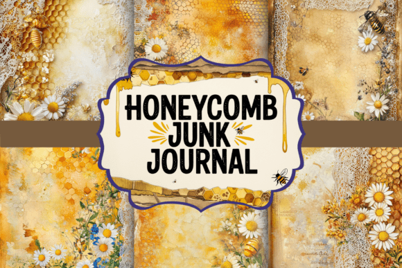 Honeycomb Honey Junk Journal: Sweet Nature-Inspired Creativity