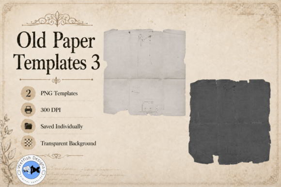 Mastering Aged Aesthetics with Old Paper PNG Templates 3