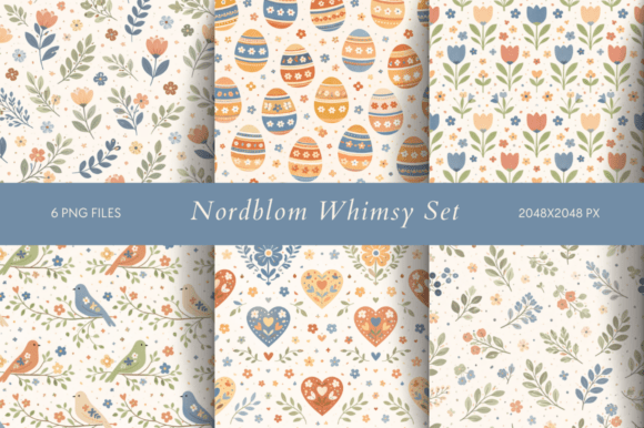 Nordblom Whimsy Set: A Storybook Collection for Creative Projects
