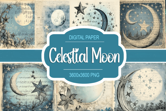 Shabby Chic Celestial Moon: A Guide to This Creative Font