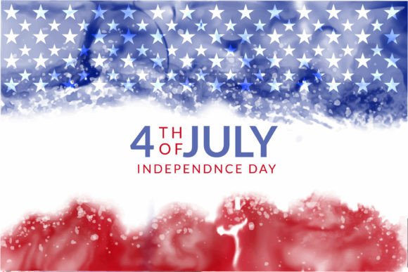 Styling Independence: The 4th of July Watercolor American Flag