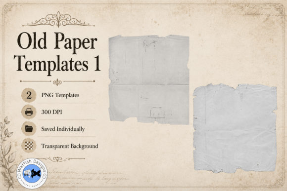 Unlock Authentic Vintage Style with Old Paper PNG Templates