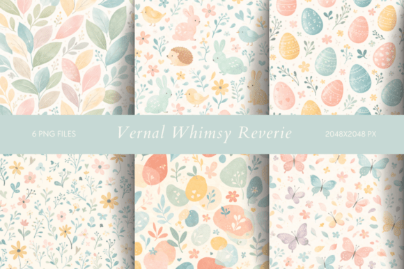 Vernal Whimsy Reverie: A Springtime Storybook for Your Designs